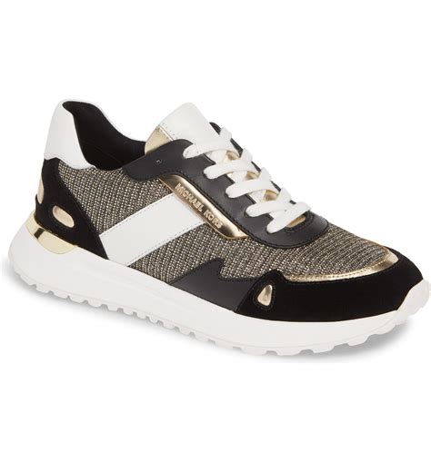 michael kors monroe low top sneaker|michael kors rose gold sneakers.